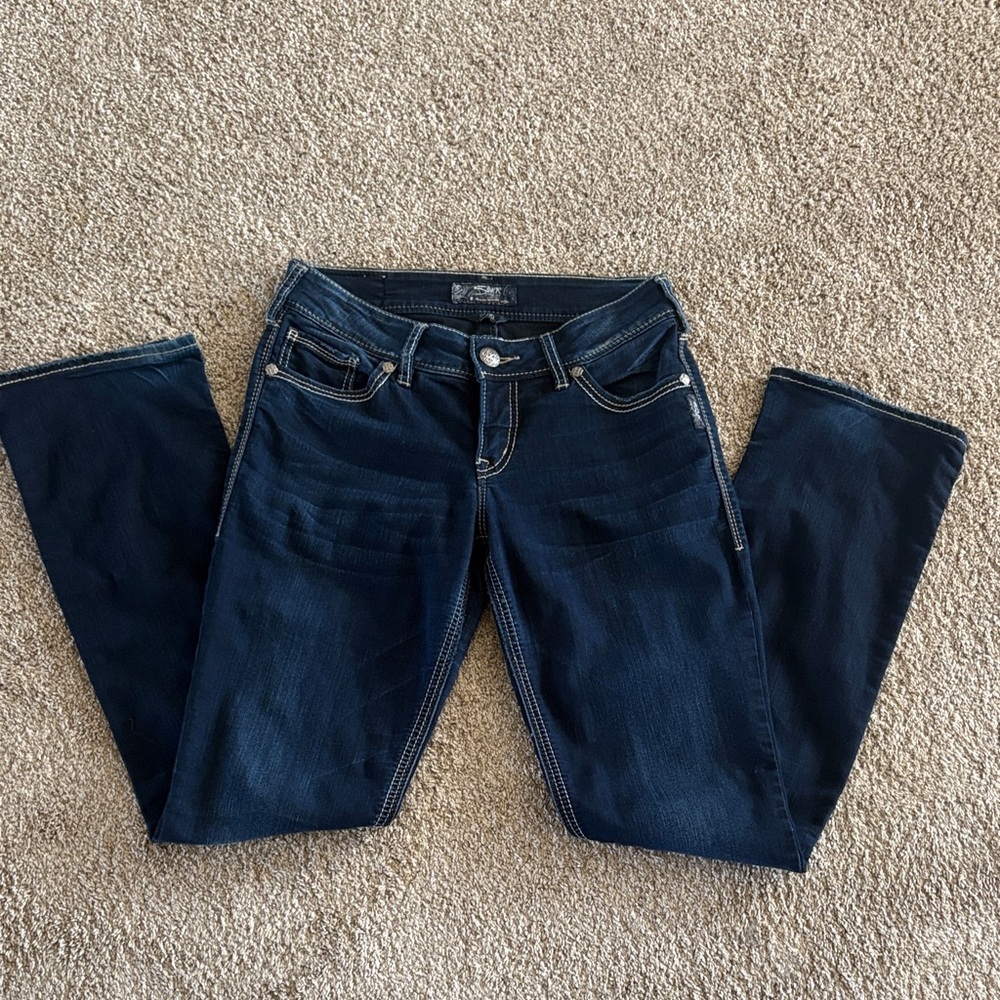 Silver Suki boot cut jeans 28x33